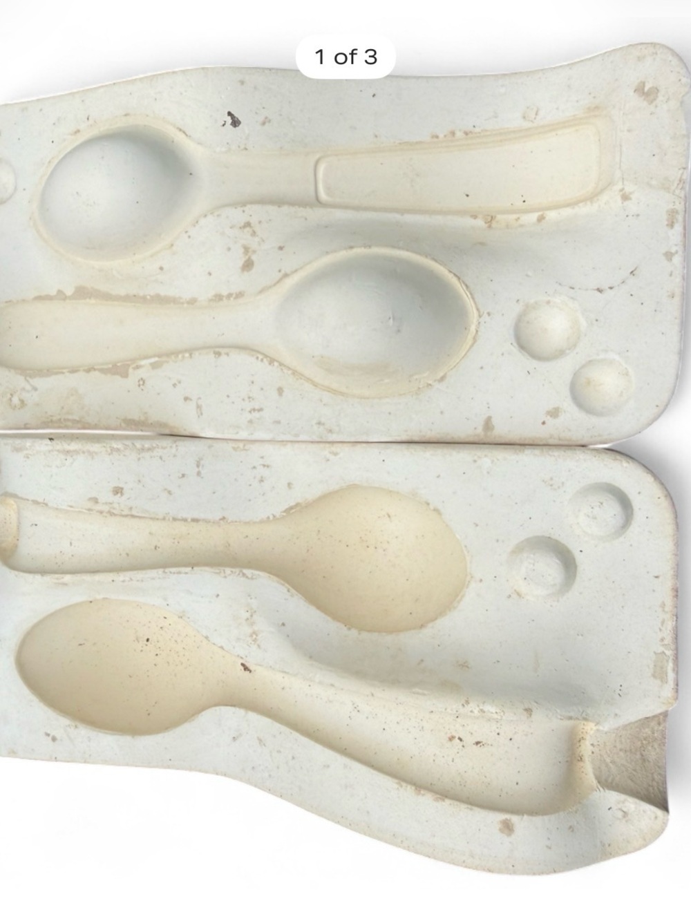 Slip cast mold jelly spoon
